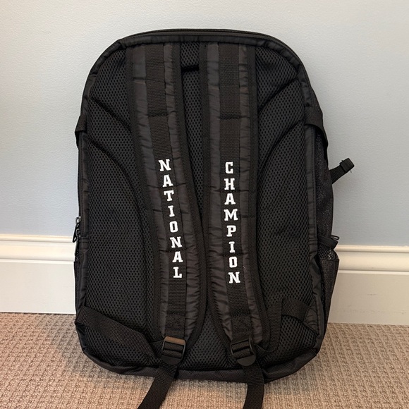 Black Sparkle National Champion Backpack - Picture 2 of 3